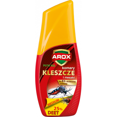 Arox Płyn Deet na komary,kleszczeMedium 100ml