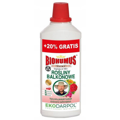 Biohumus Extra rośliny Balkonowe 1L