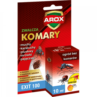 Arox EXIT 100 EC 10ML  Ogród bez Komarów i Meszków