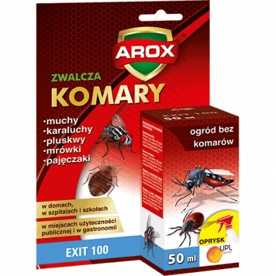 Arox EXIT 100 EC 50ML  Ogród bez Komarów i Meszków