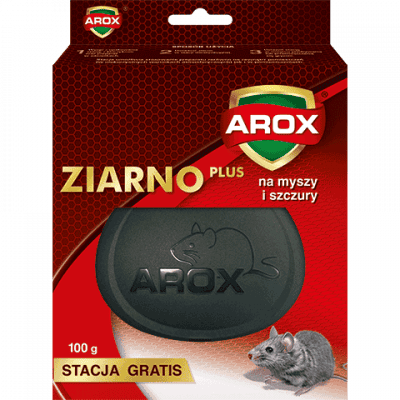 Arox - ziarno na myszy i szczury 100g stacja gratis