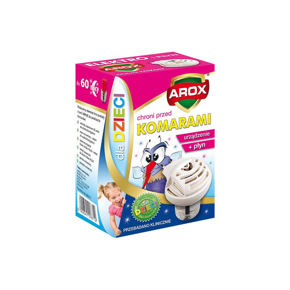 Arox elektrofumigator 60 nocy dla dzieci