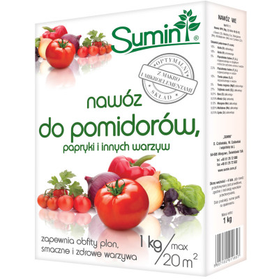 Nawóz do Pomidorów i Papryki 1kg karton /Sumin/