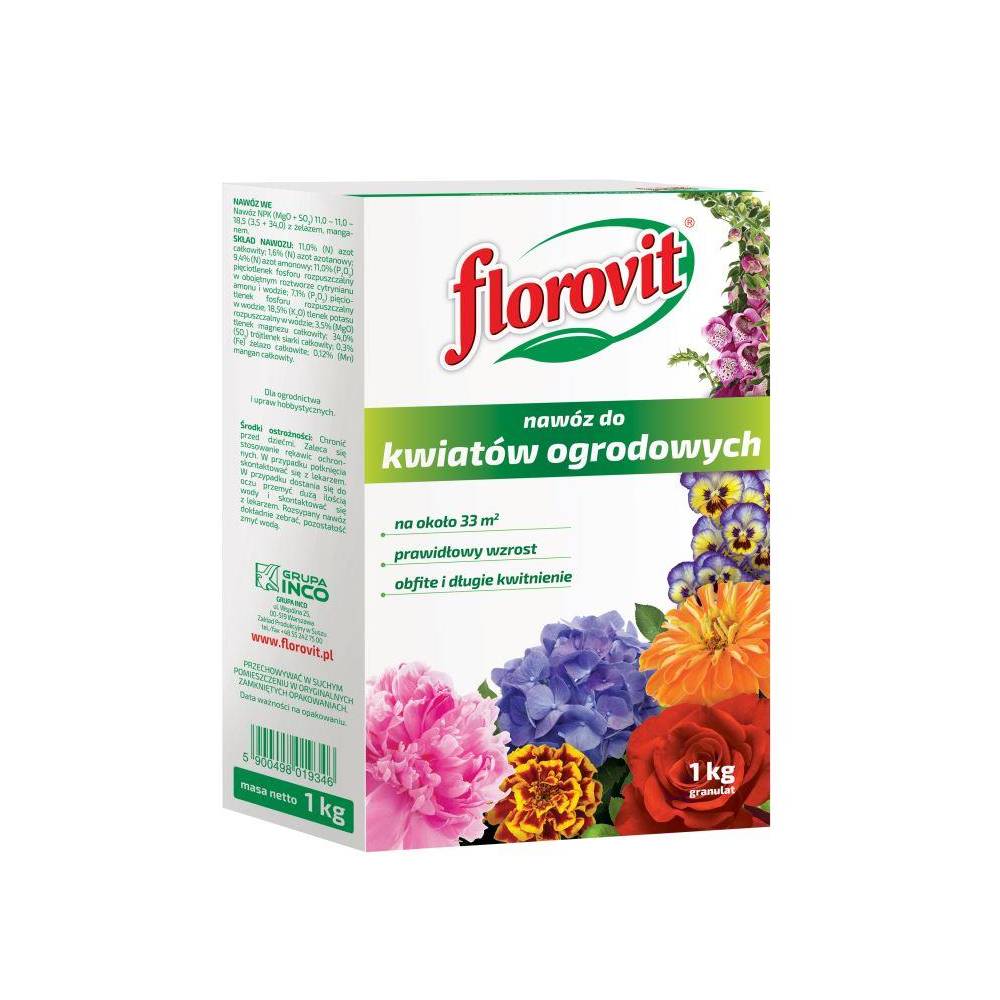 Florovit ,do Kwiatów Ogrodowych 1kg karton